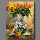 Pitcher of Roses In Sunroom - 40x30